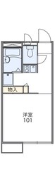 レオパレスＤＥＥＰＦＯＲＥＳＴの物件間取画像